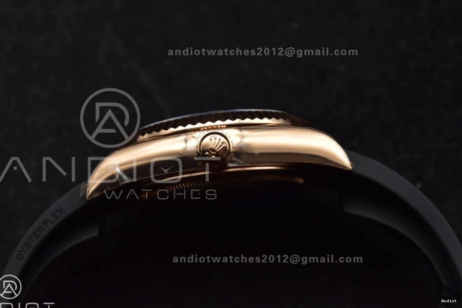 RG Oyster-flex (Gain Sky-Dweller Strap ZF Edition Best Dial 336235 on Brown Weight) 1:1 A23J 0129